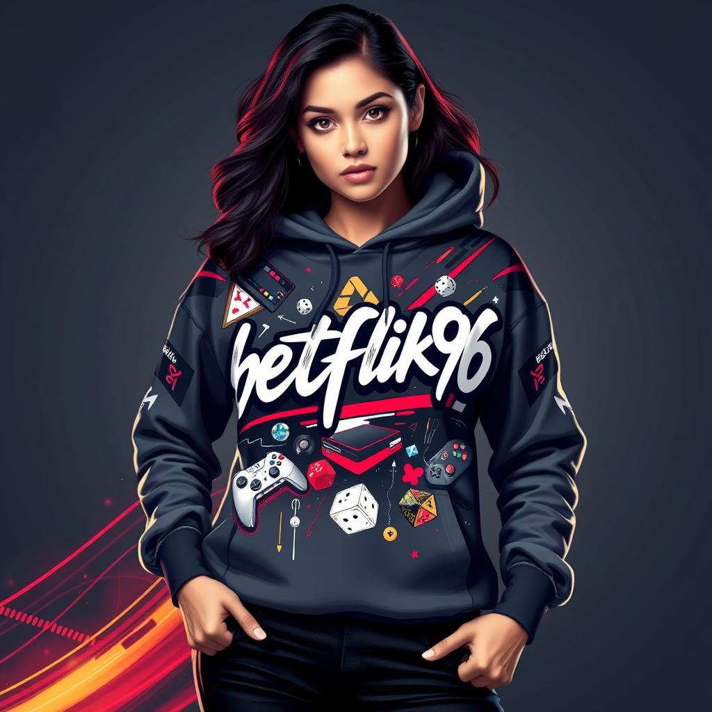 Women's Premium Gaming Hoodie 'Betflik96'