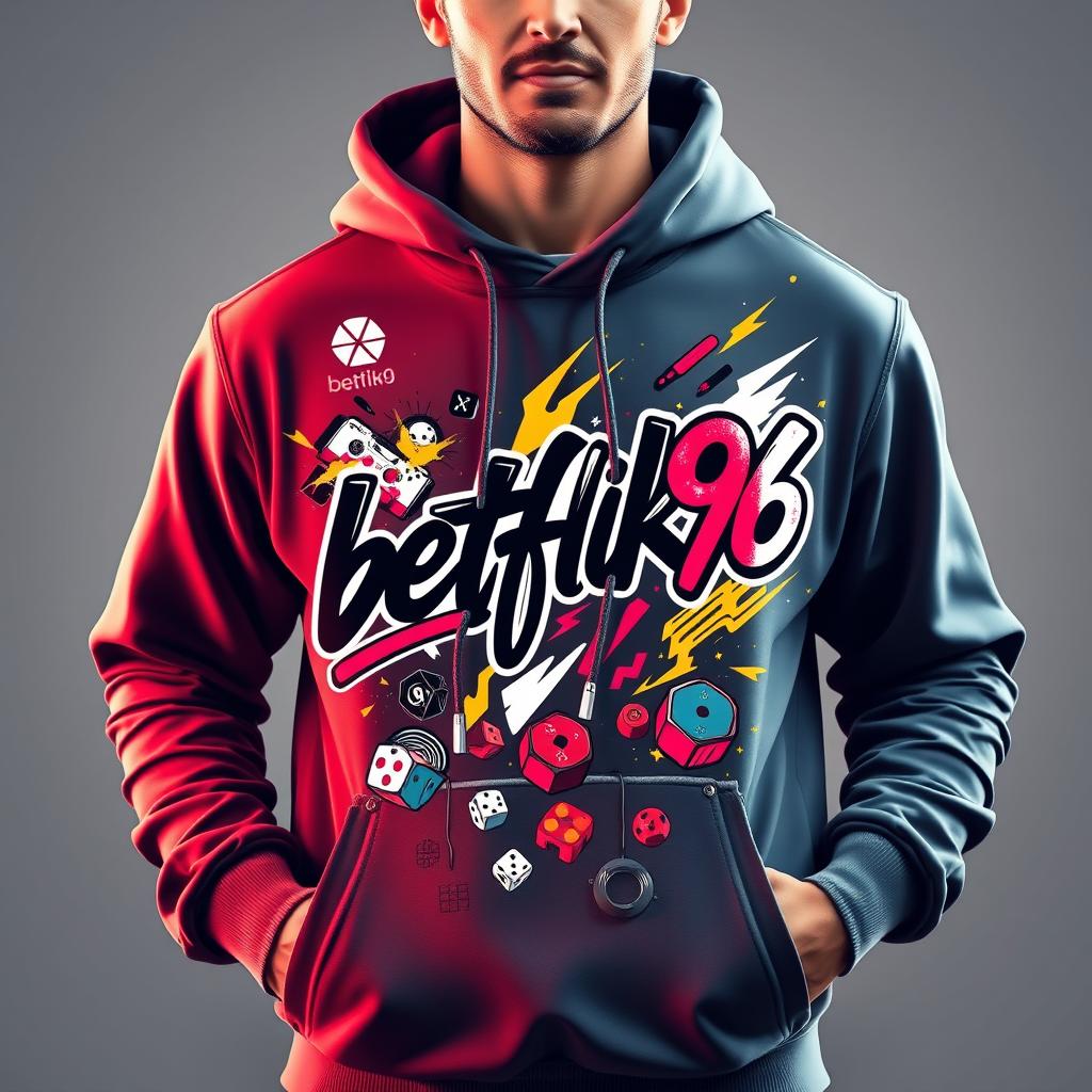 Mens Premium Pullover Hoodie - Gaming Edition 'betflik96'