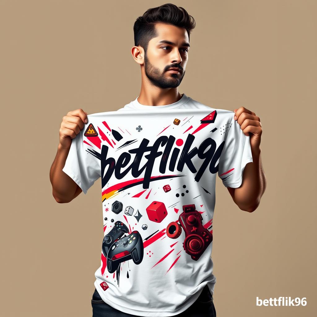 betflik96 Gaming Inspired Premium Workout T-Shirt