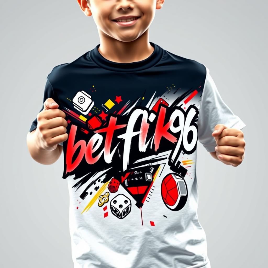 Kids Premium Gaming Graphic T-Shirt