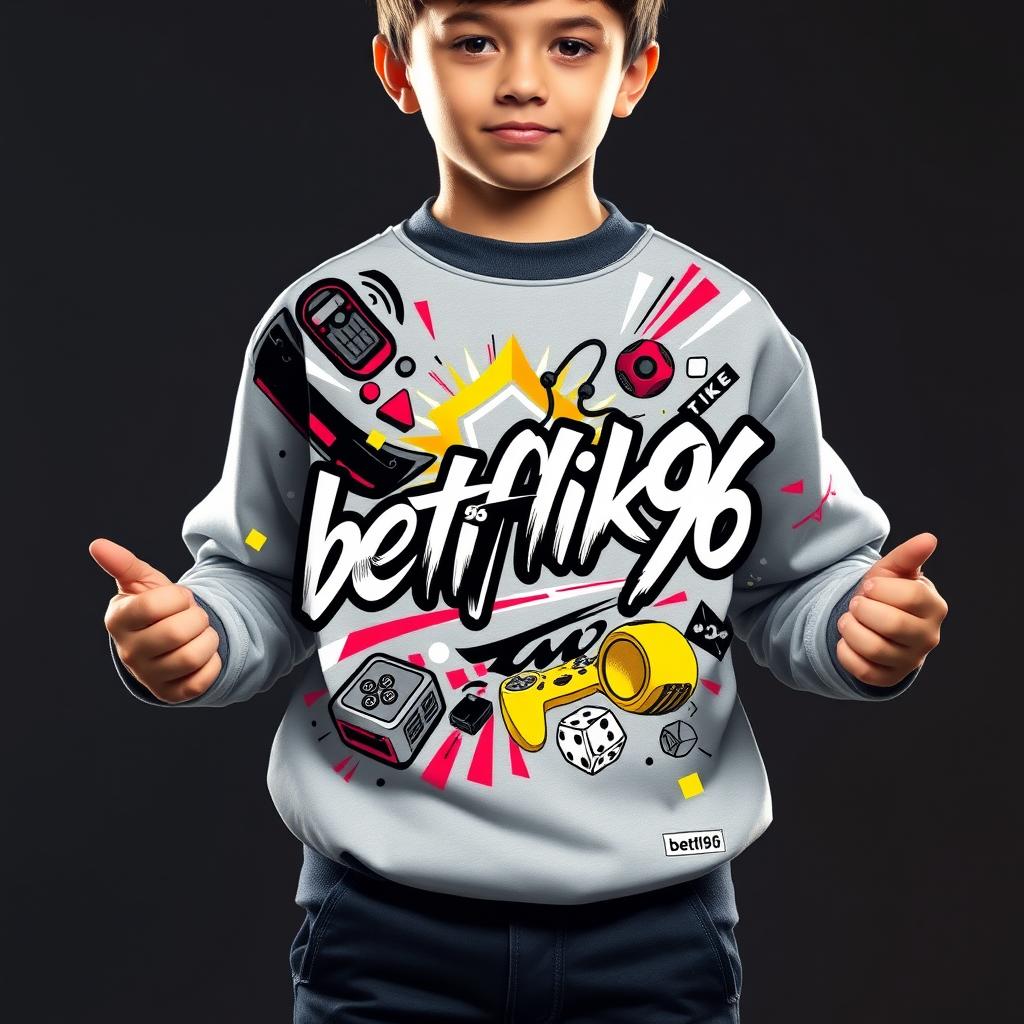 Kids Premium Gaming Sweatshirt