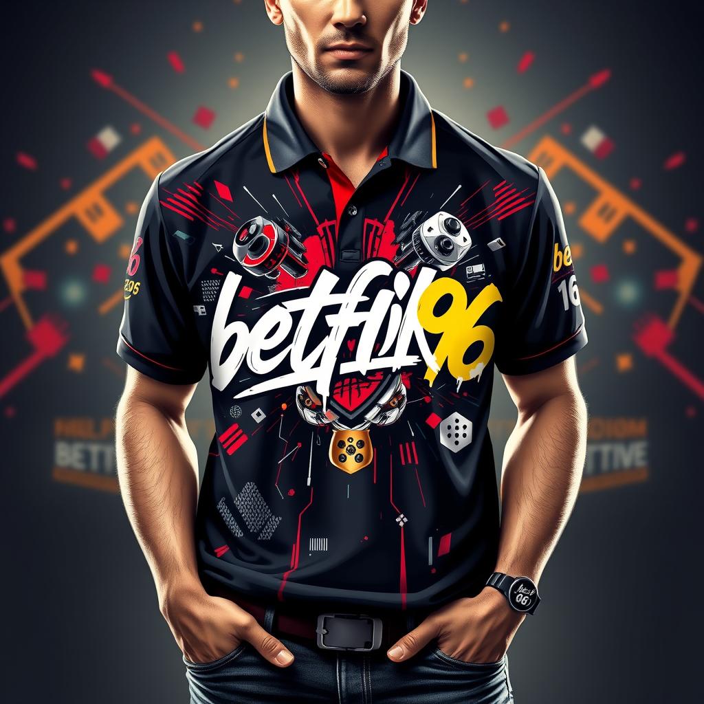 Gaming Culture Premium Polo Shirt - betflik96 Edition