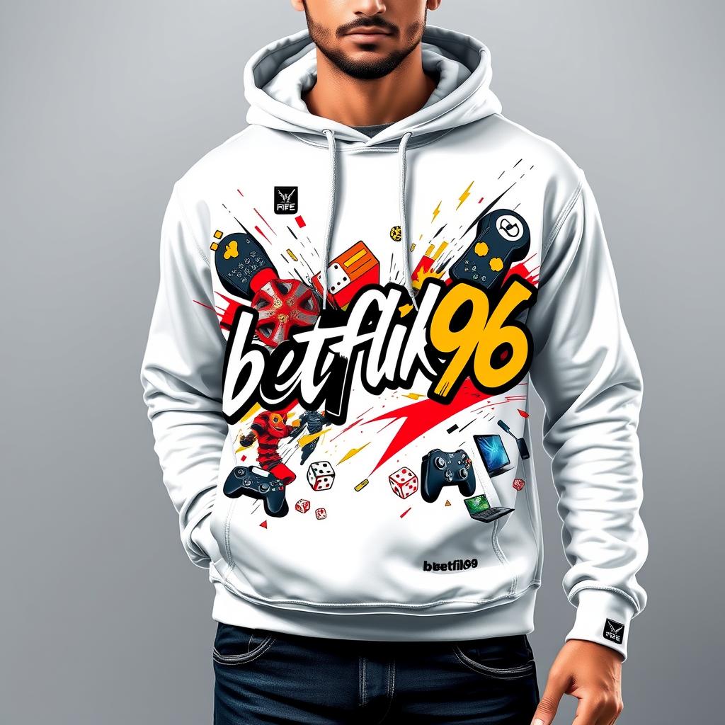 betflik96 Gaming Premium Hooded Sweatshirt